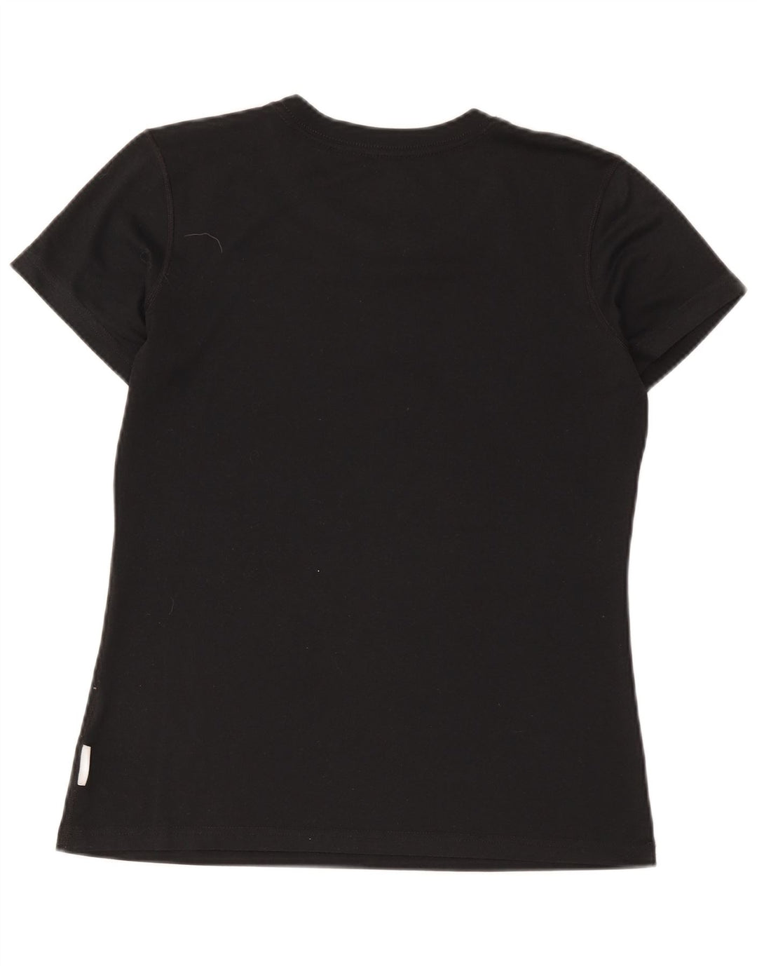 Nike Dri Fit Graphic T-shirt pour femme UK 14 Noir moyen