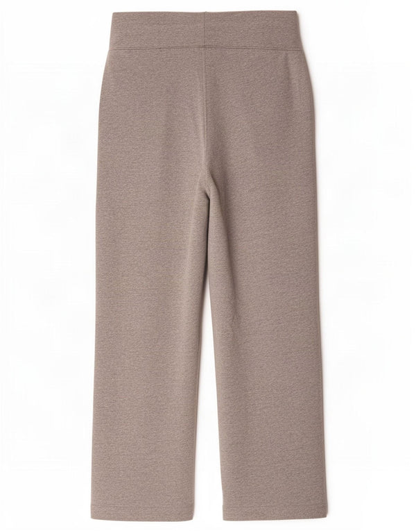 Adidas Pantalon de survêtement pour femme UK 8 Small Gris Moucheté Coton