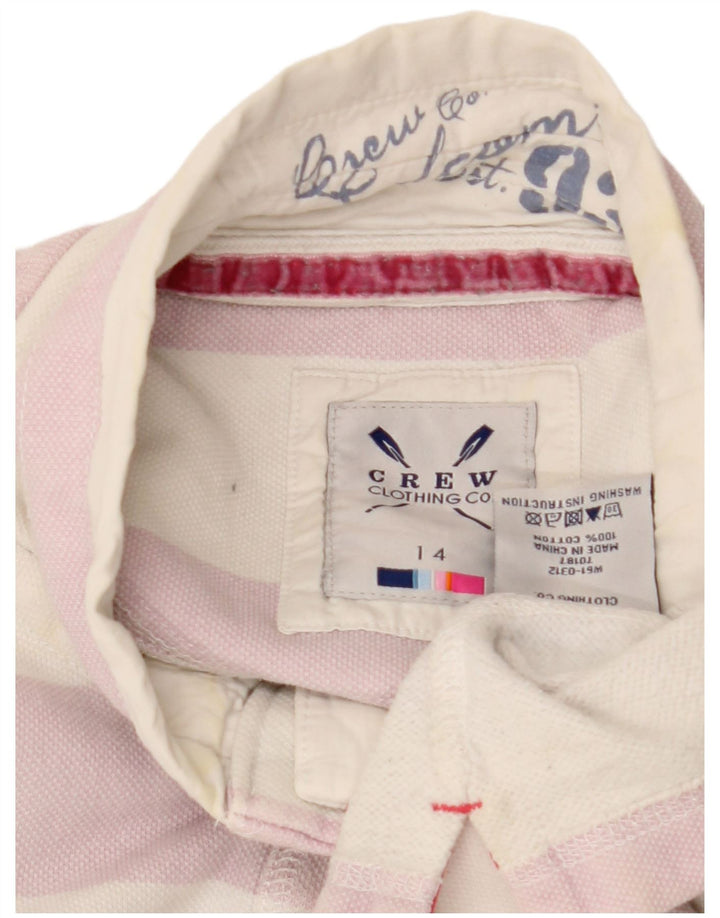 Crew Clothing Sweat-shirt pour femme en coton blanc cassé UK 44