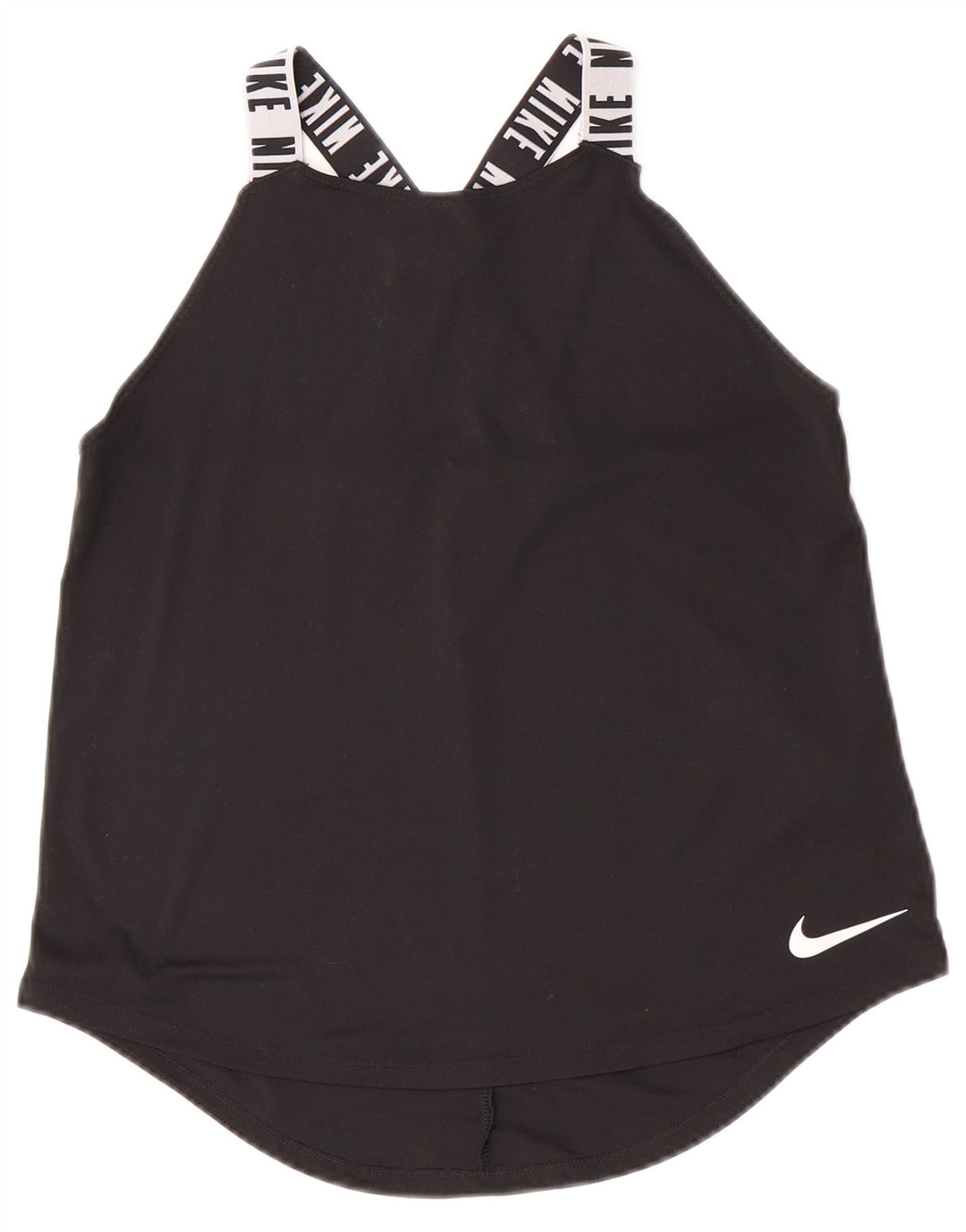 Nike Filles Dri Fit Graphic Débardeur 13-14 ans XL Noir Polyester