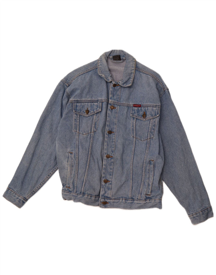 MAGIC VENTURE Veste en jean pour femme UK 16 Large Bleu Coton