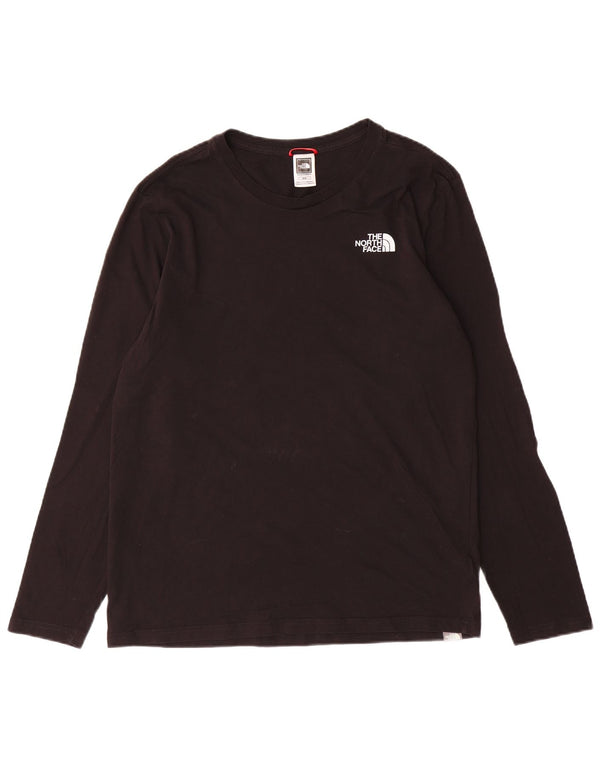 The North Face Haut à manches longues pour homme en coton noir moyen