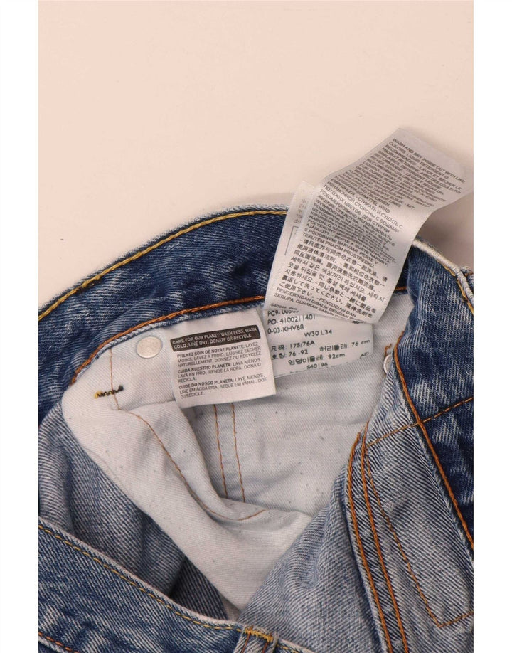 Levi's Jean Droit 505 Homme Bleu W30 L34 Coton