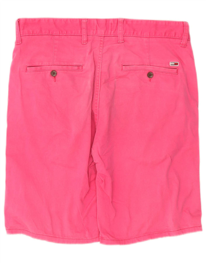 Tommy Hilfiger Short Chino Homme W32 Coton Rose Moyen