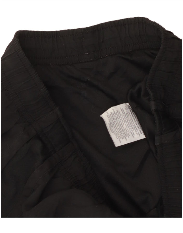 NIKE Short de sport Dri Fit pour femme UK 14 Noir moyen Polyester