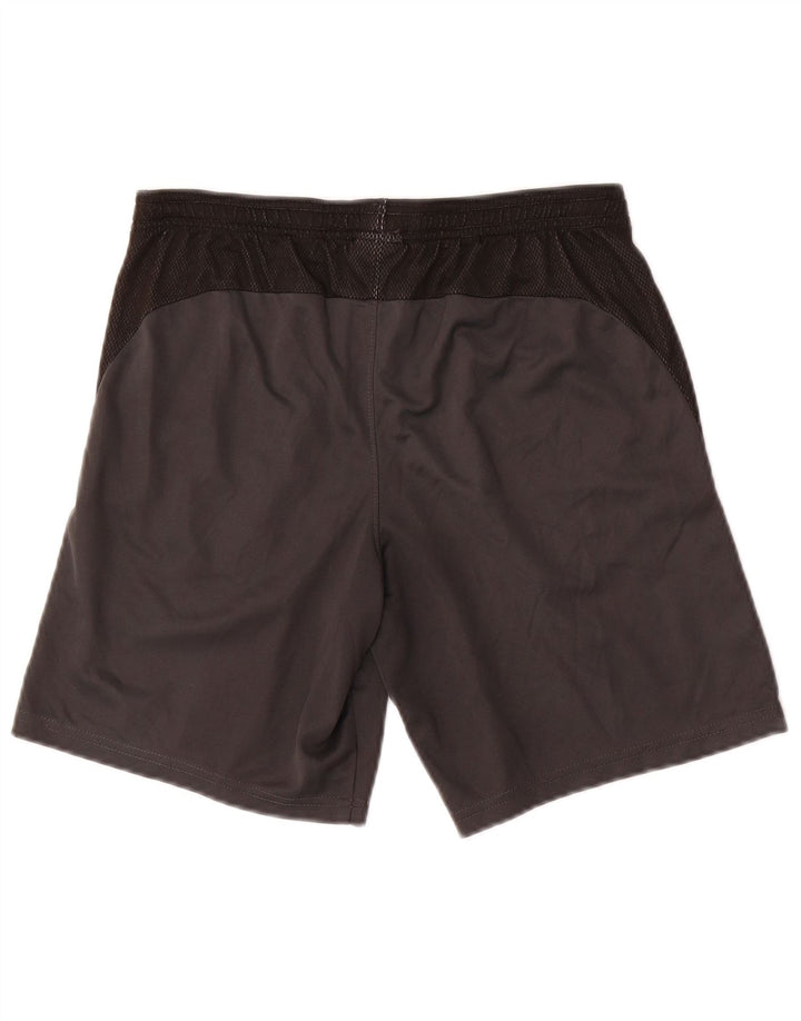 Nike Short de sport Dri Fit pour homme en polyester color block Taille S Gris