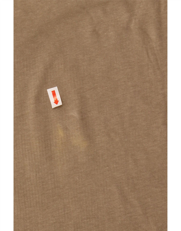 Zara Femme T-Shirt Top UK 14 Gris Moyen