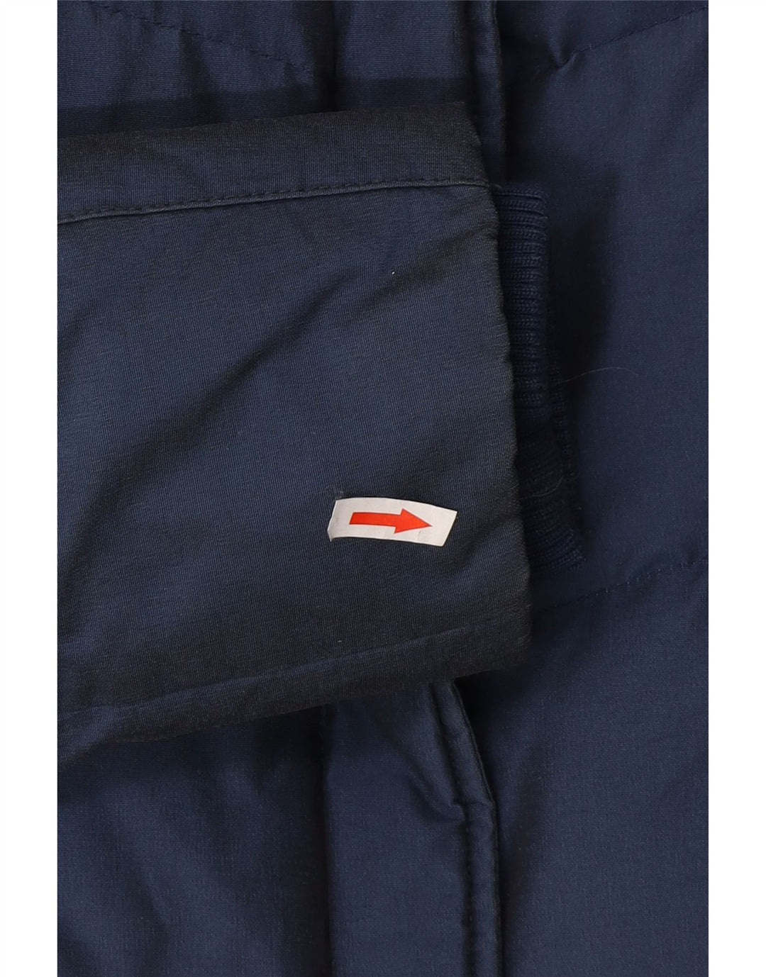 Woolrich Veste matelassée pour femme UK 16 Large Bleu marine Coton