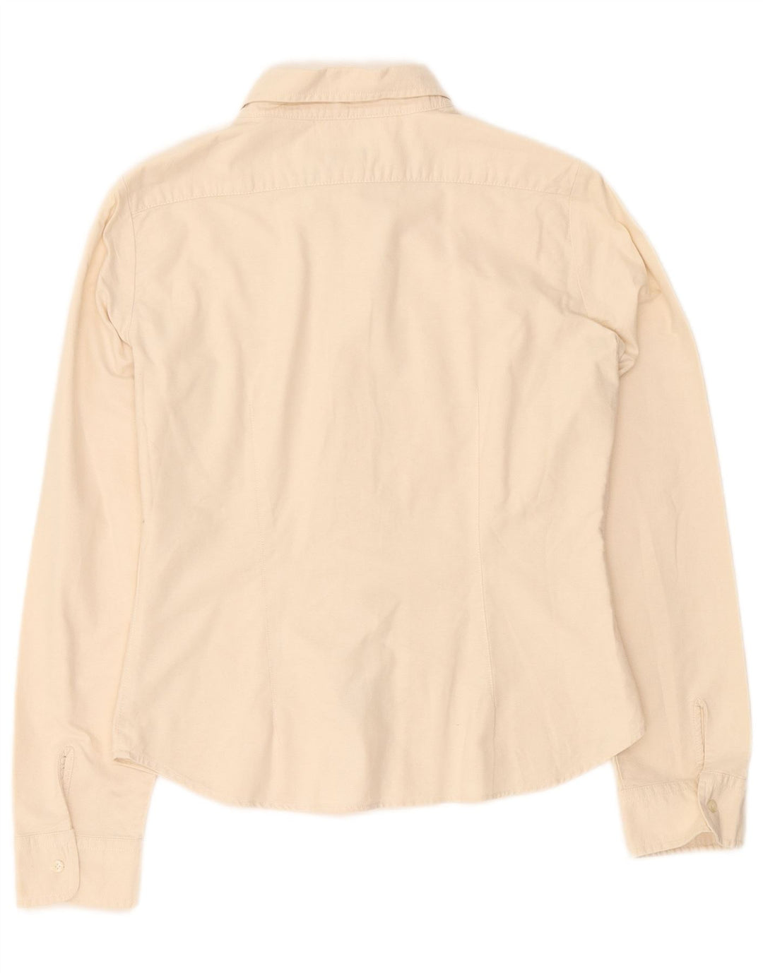 Benetton Chemise Femme UK 12 Medium Blanc