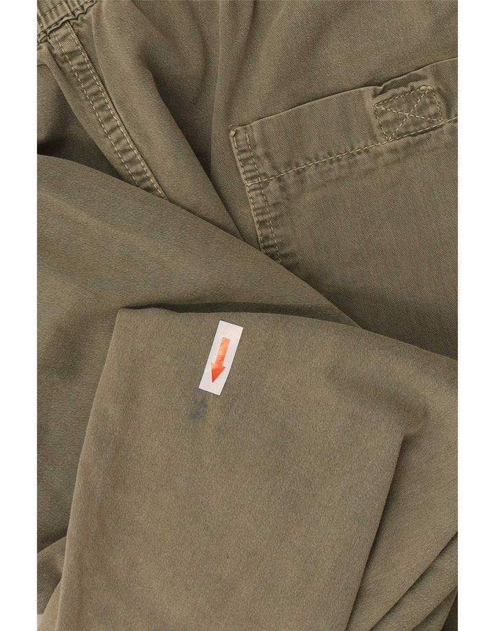 Carrera Short Chino Regular Homme XL W38 Kaki Coton