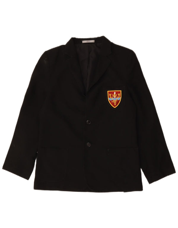 Marks & Spencer Veste Blazer 2 Boutons Garçon 12-13 ans Noir Polyester