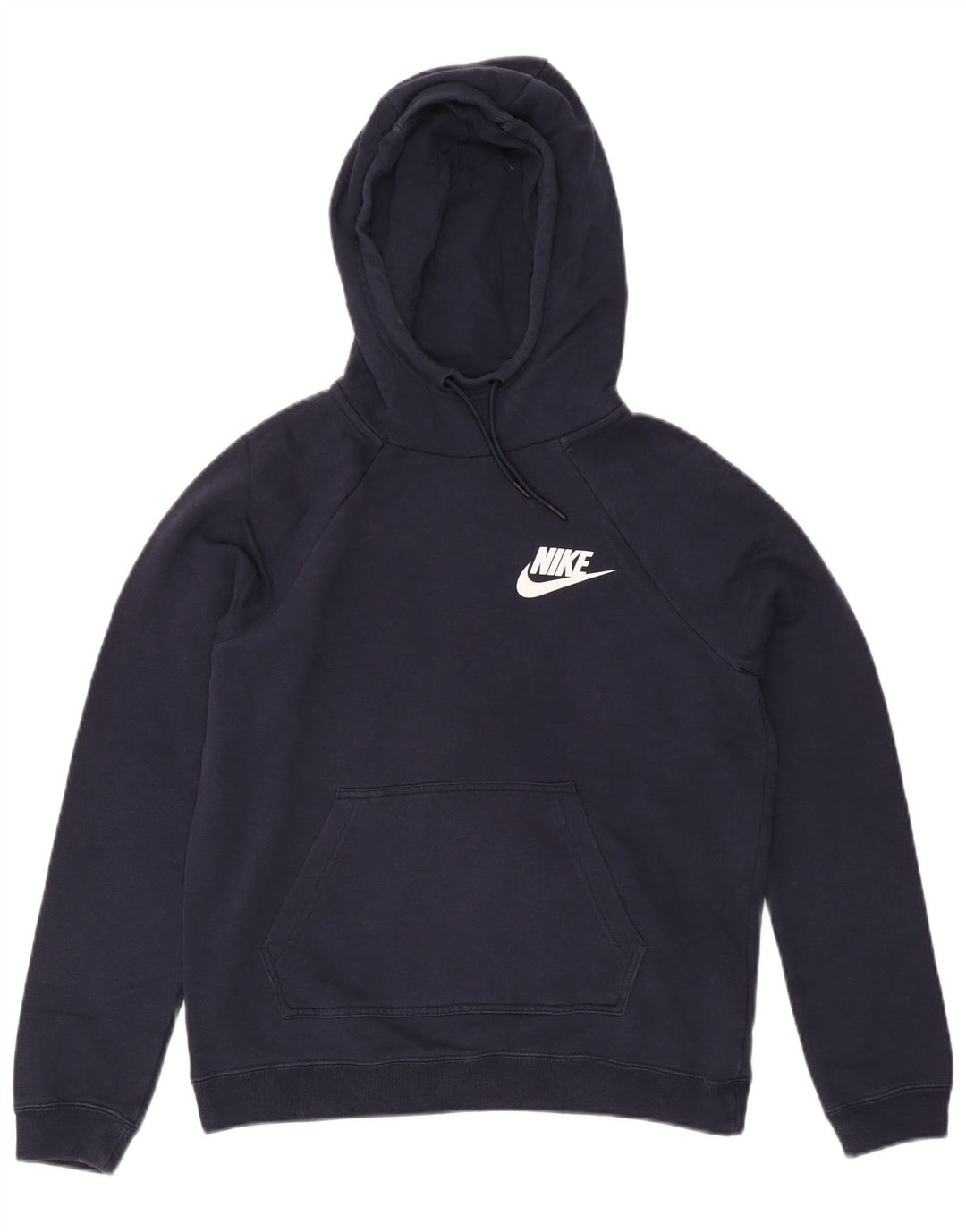 NIKE Pull à capuche pour homme Petit coton bleu marine