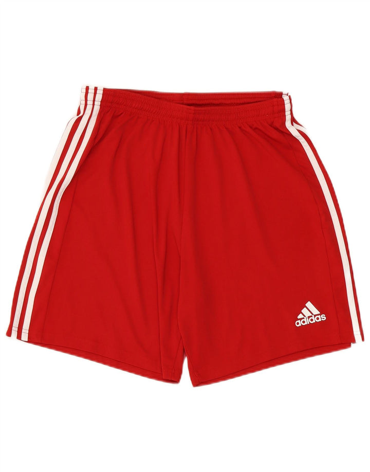 Adidas Short de sport Aeroready pour hommes, grand rouge, en polyester
