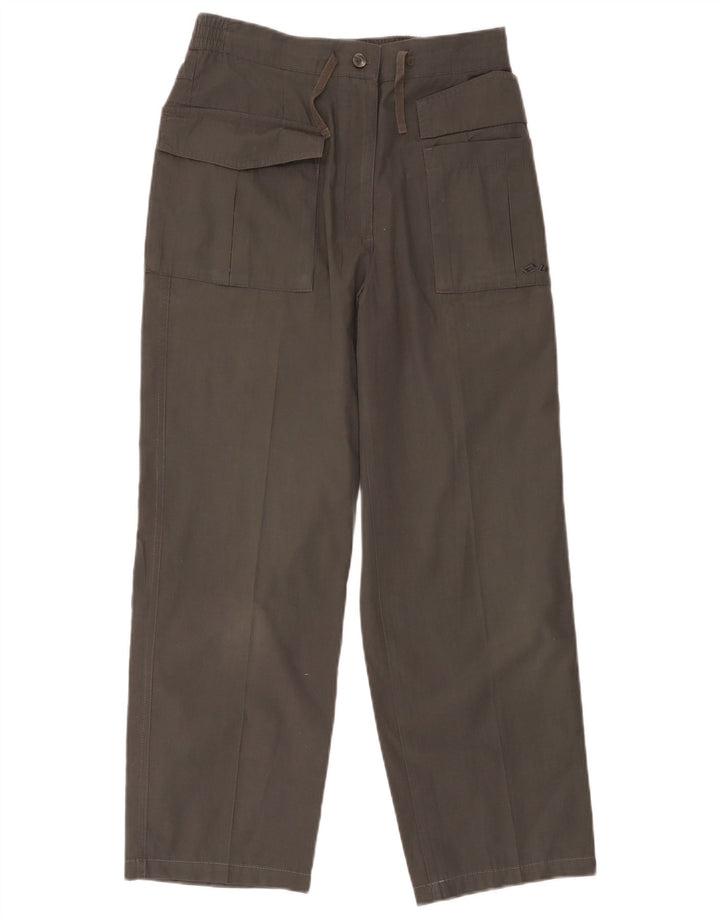 Lotto Pantalon court pour femme UK 12 Medium W30 L25 Gris Polyester