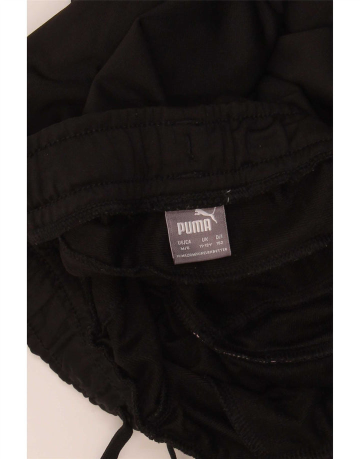 Puma Pantalon de Survêtement Garçon 11-12 ans Noir