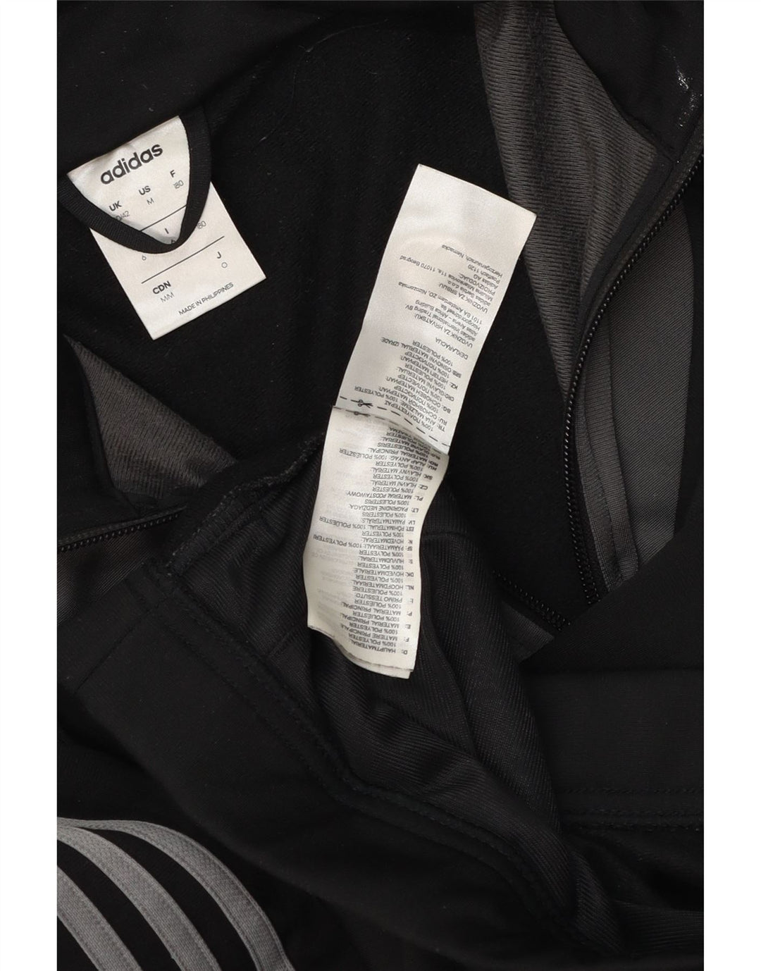 Adidas Veste de survêtement pour homme UK 40/42 Noir moyen Colourblock