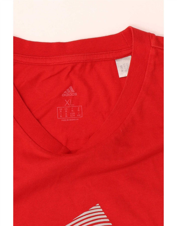 Adidas T-shirt graphique pour homme XL Rouge
