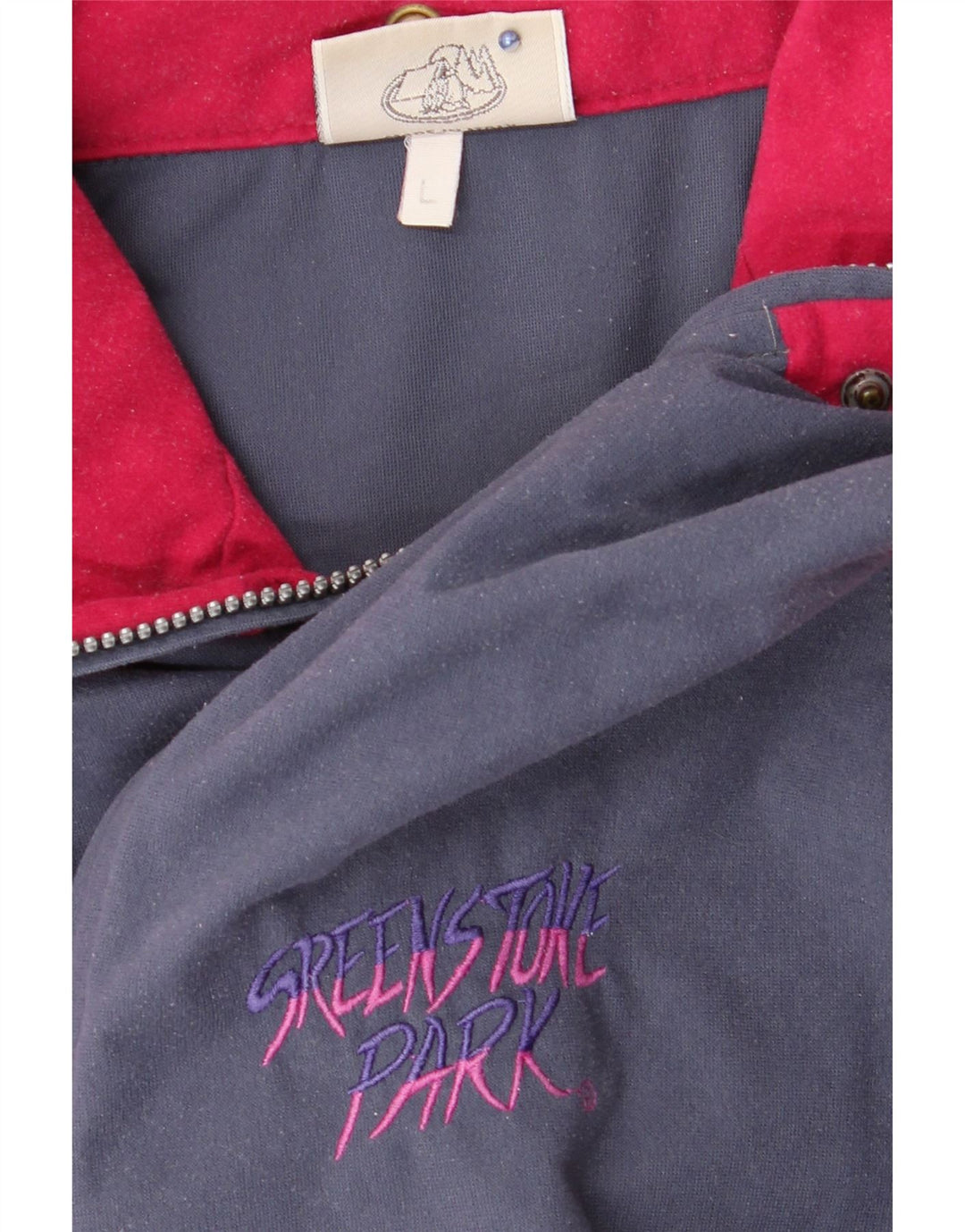 SREEKSTONE PARK Mens Tracksuit Top Jacket Large Multicoloured Colourblock Vintage Sreekstone Park and Second-Hand Sreekstone Park from Messina Hembry 
