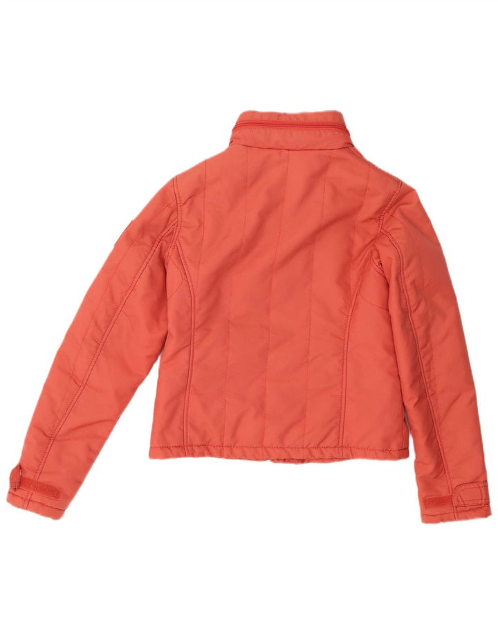 Refrigue Veste rembourrée à capuche pour femme UK 10 Small Orange Nylon