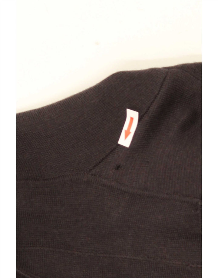 Cerruti 1881 Veste blazer en tricot à 3 boutons pour homme Petite laine grise