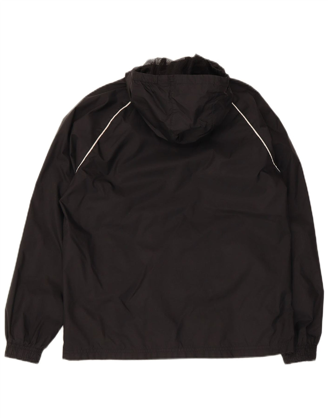 Adidas Veste de pluie à capuche garçon 11-12 ans Noir Polyester