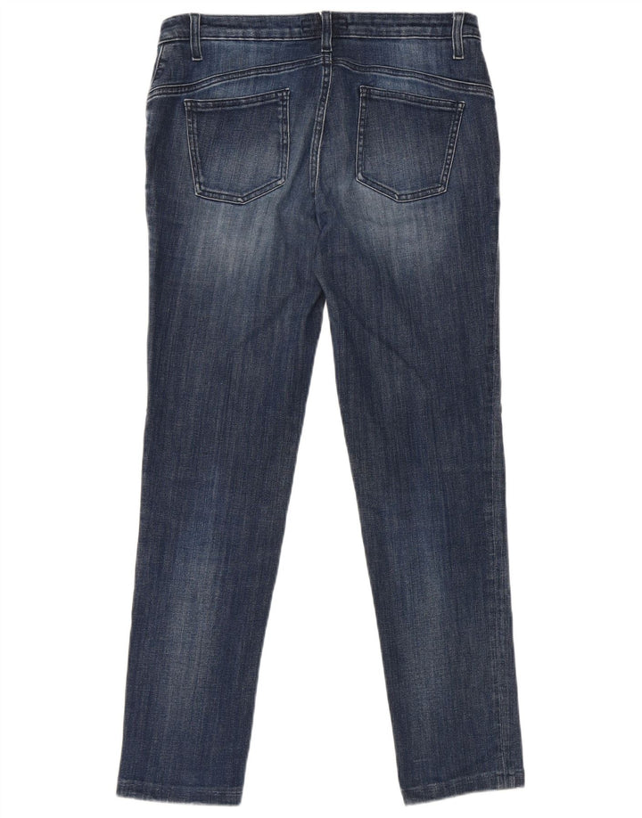 Trussardi Femme Jean Slim W28 L28 Bleu Coton