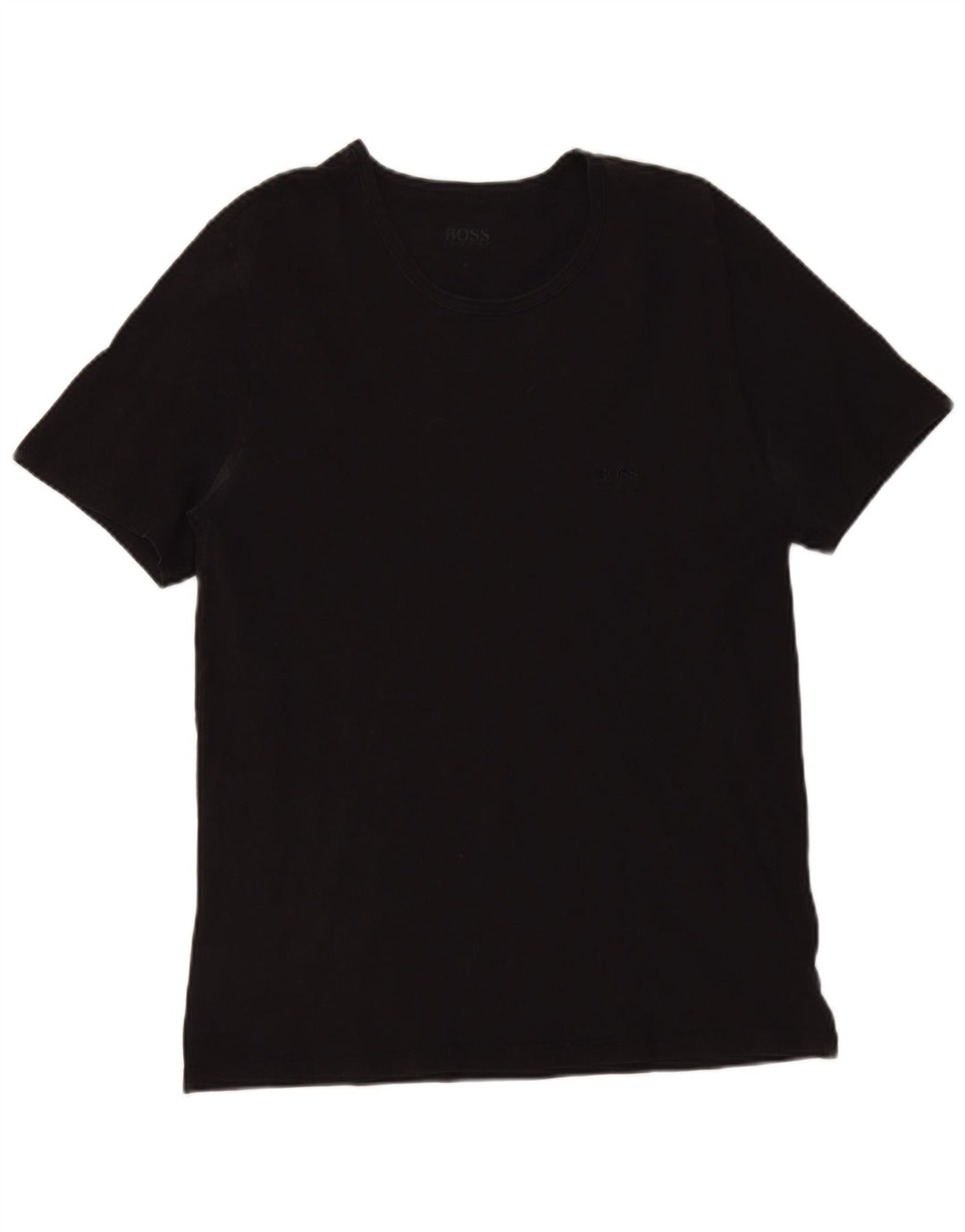 Hugo Boss T-Shirt Top XL Noir Élasthanne Homme