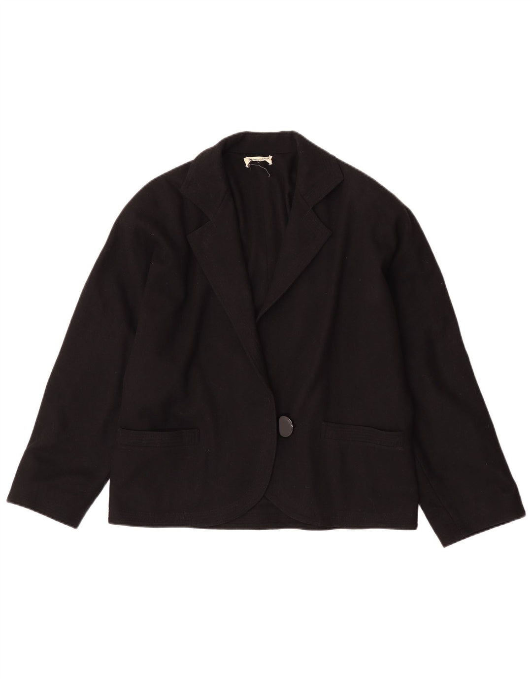 Aventura Veste blazer surdimensionnée à 1 bouton pour femme IT 44 Noir moyen