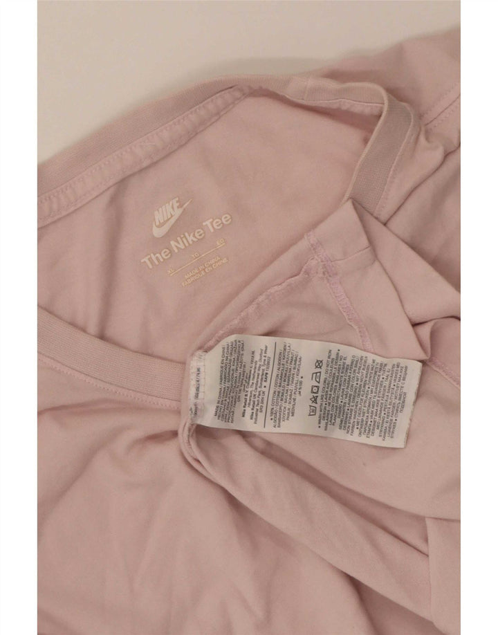Nike T-Shirt Homme Haut XL Rose Coton