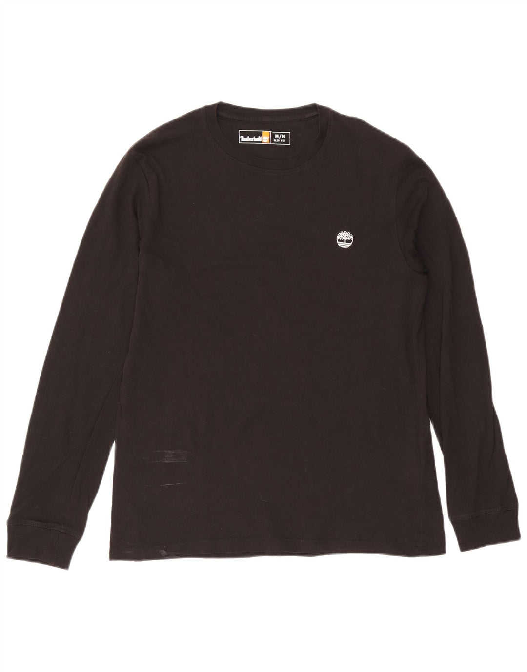 Timberland Haut Slim Fit à Manches Longues pour Homme en Coton Noir Moyen
