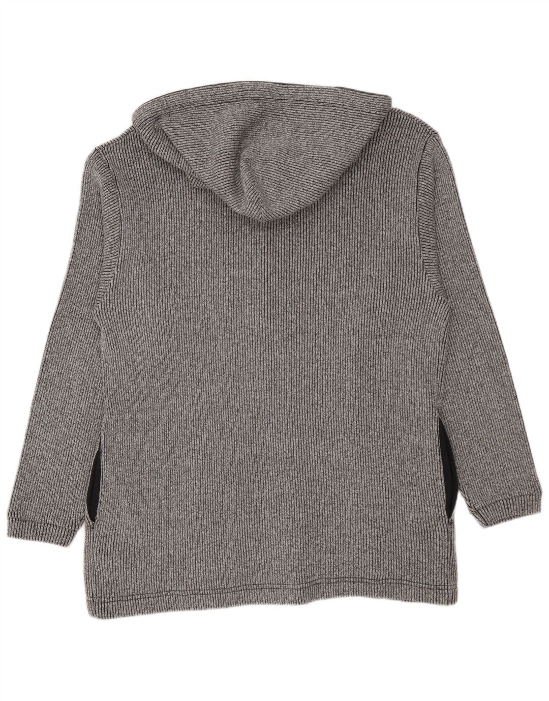 Champion Pull à Capuche Zippé Homme Gris Moyen Coton