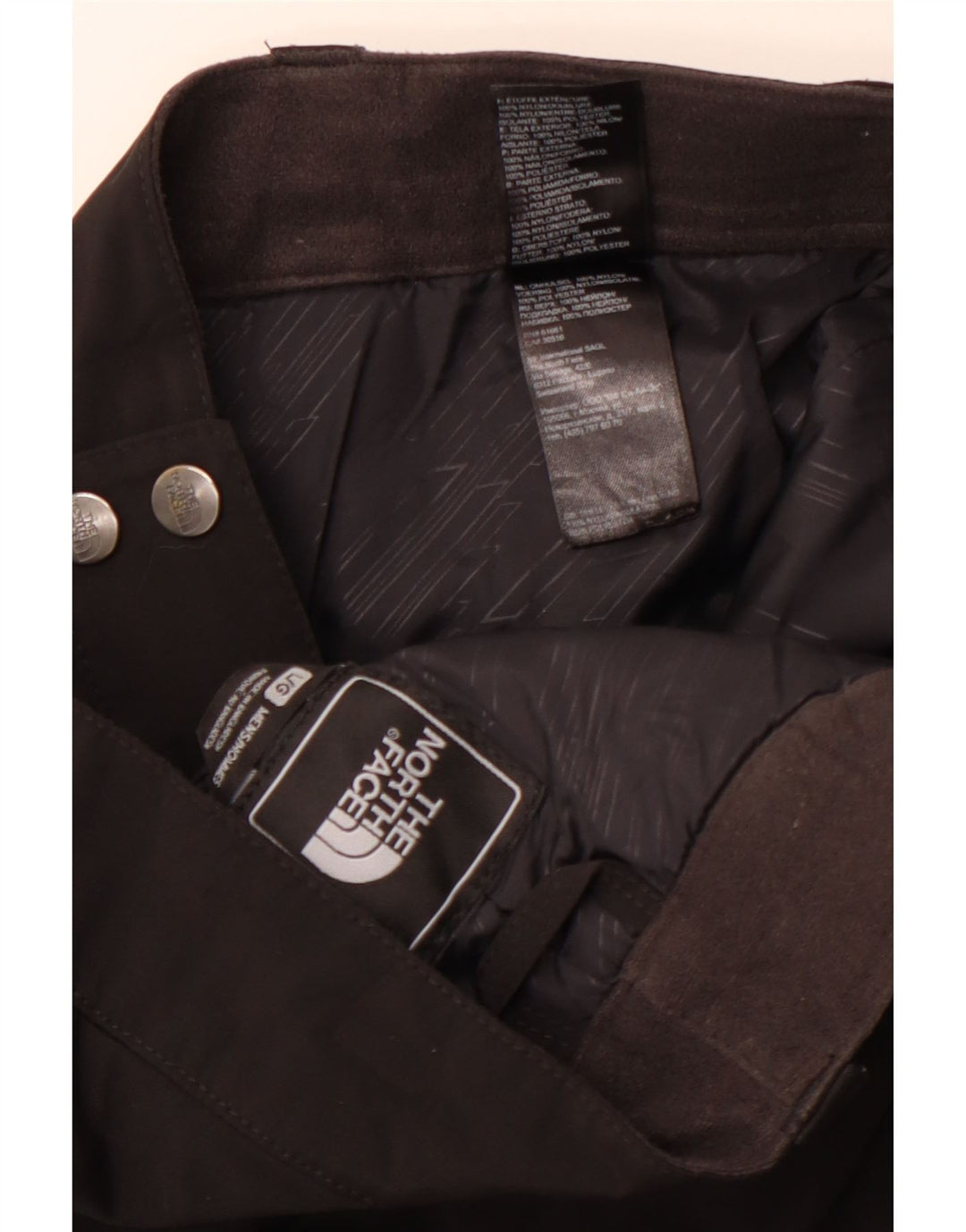 The North Face Pantalon de ski pour homme Large W37 L30 Nylon noir