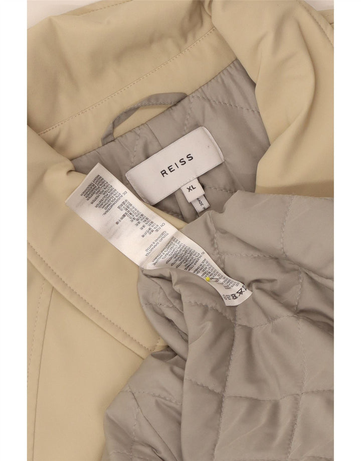 Reiss Manteau Homme UK 42 XL Beige Polyamide
