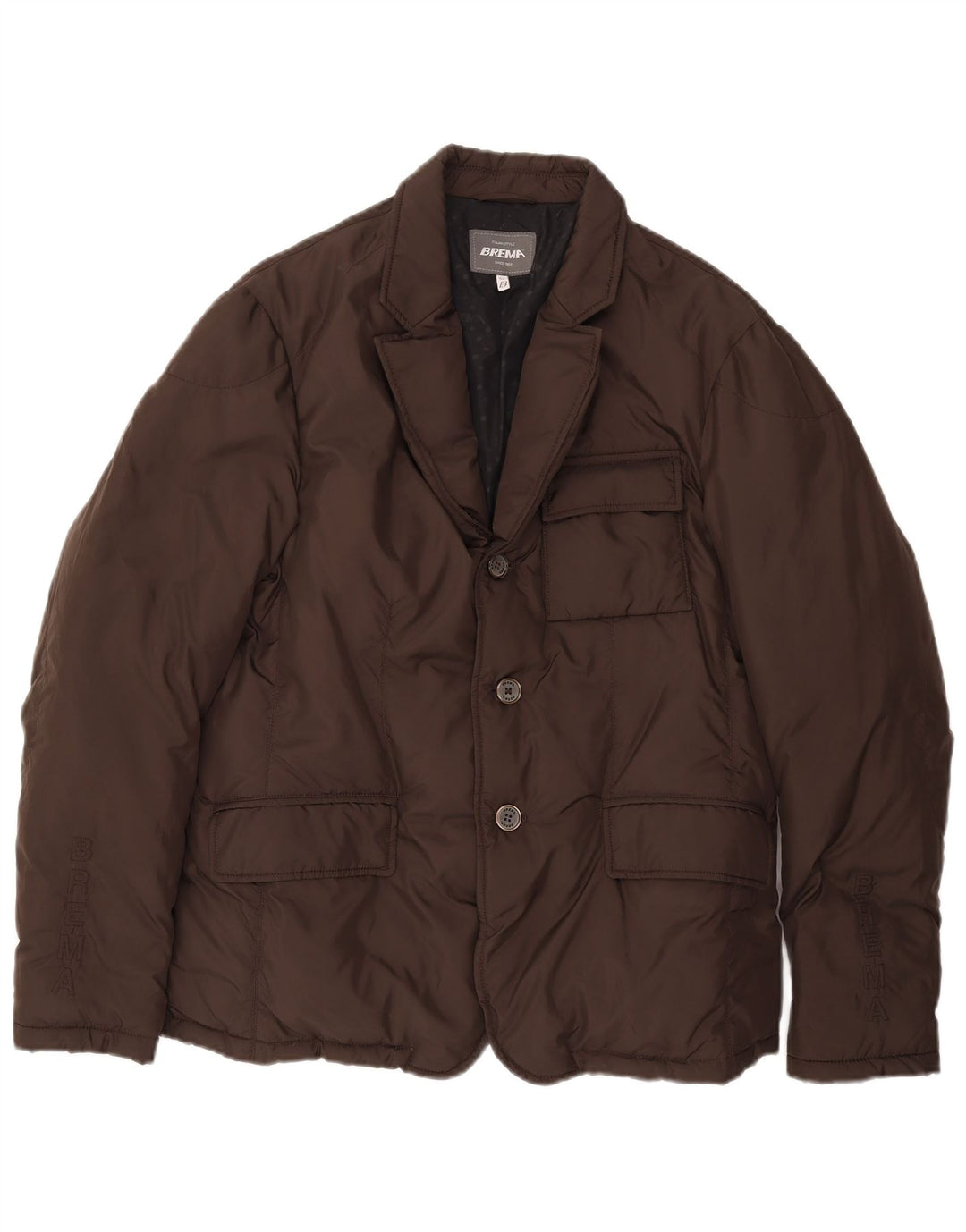 Brema Veste matelassée Blazer IT 52 XL Marron Polyester