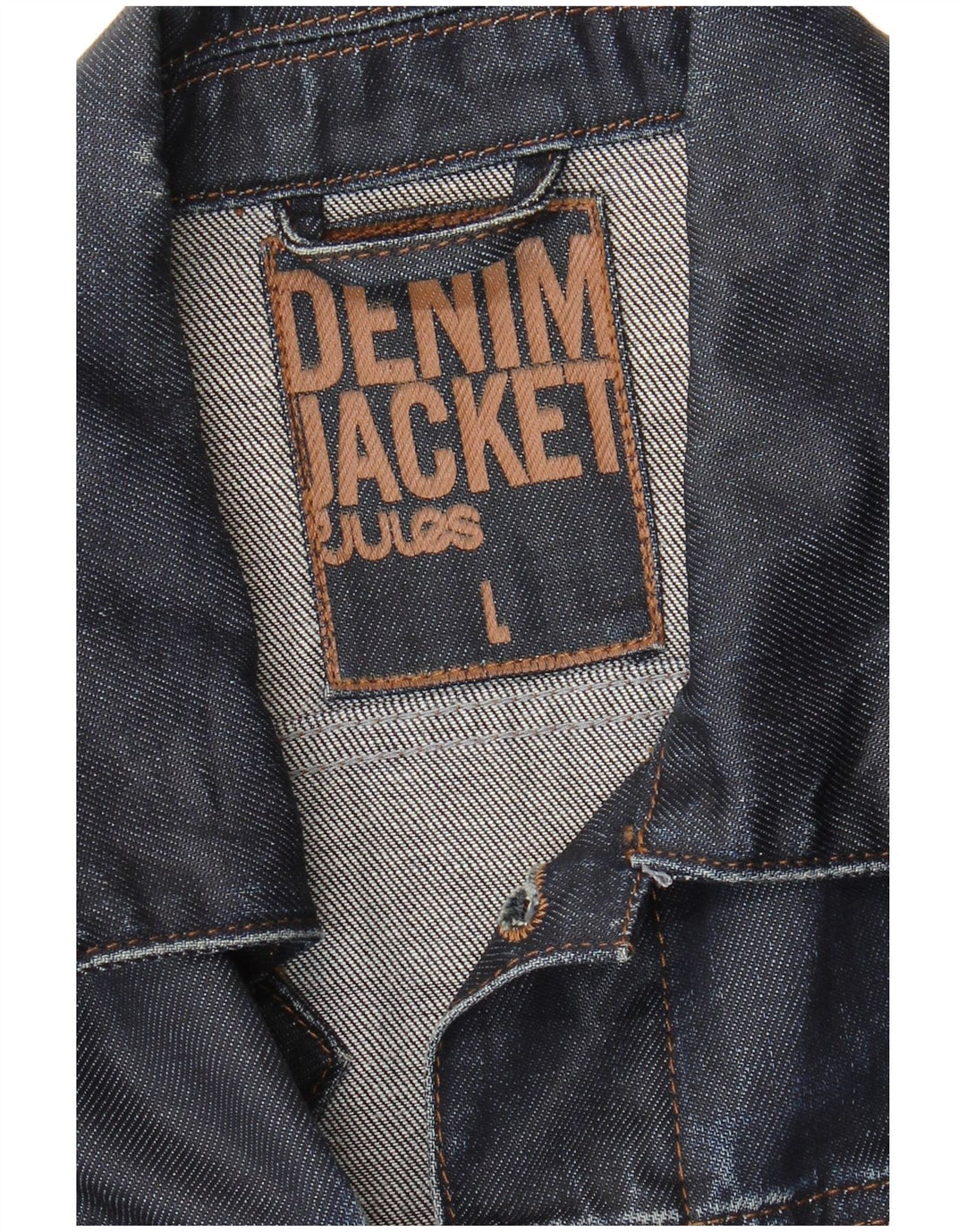 Jules Veste en Jean Homme UK 40 Large Bleu Marine