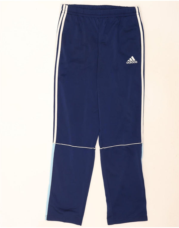 Adidas Pantalon de survêtement pour homme UK 44/46 Large Bleu marine Colourblock