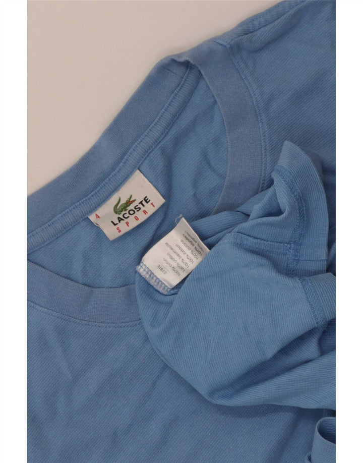 Lacoste T-Shirt Homme Top Taille 4 Coton Bleu Moyen