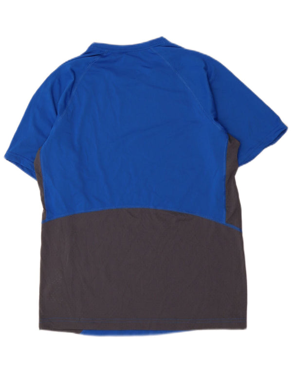 Columbia T-Shirt Omni-Freeze Zero Homme Petit Bleu Polyester Colorblock