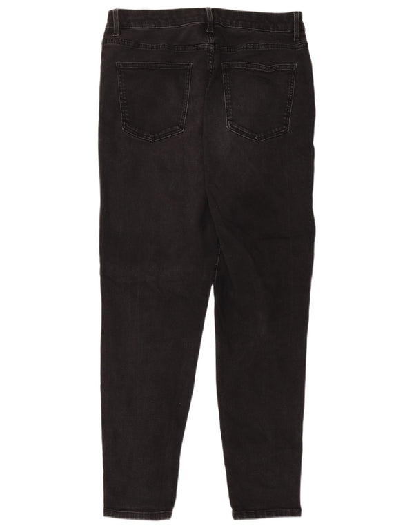 Marks & Spencer Jean skinny pour femme UK 14 Large W32 L28 Coton noir