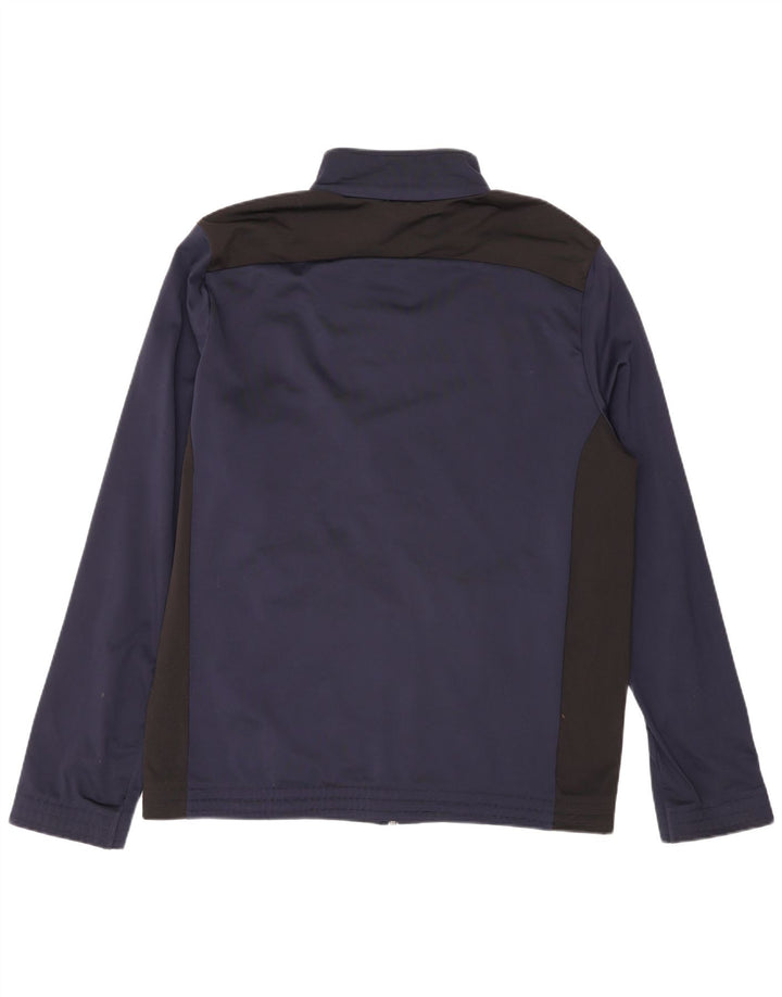 Puma Veste de Survêtement Homme Bleu Marine Moyen Colorblock Sports