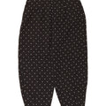 Zara Pantalon Sarouel Femme Petit W26 L26 Noir À Pois