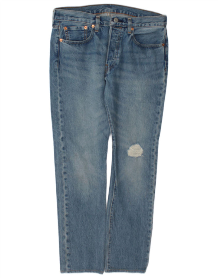 Levi's Jean Droit 501 Homme Bleu W32 L30 Coton