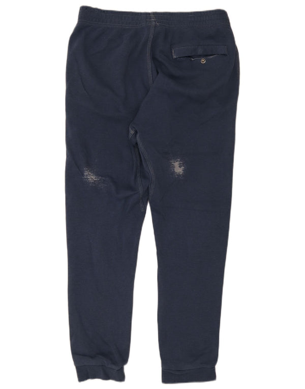 Nike Pantalon de survêtement pour homme en coton bleu marine Taille L