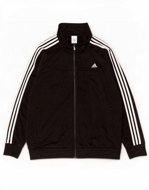 Adidas Veste de survêtement coupe régulière pour homme XL Noir Polyester