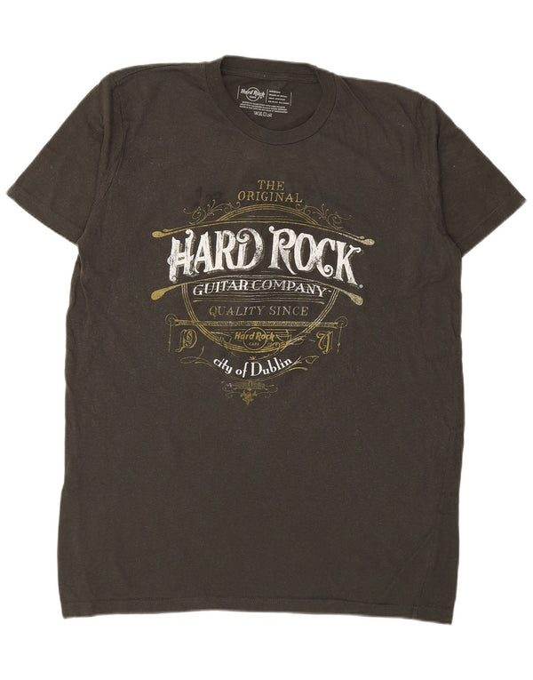 HARD ROCK CAFE T-Shirt Graphique City Of Dublin Homme Kaki Moyen Coton
