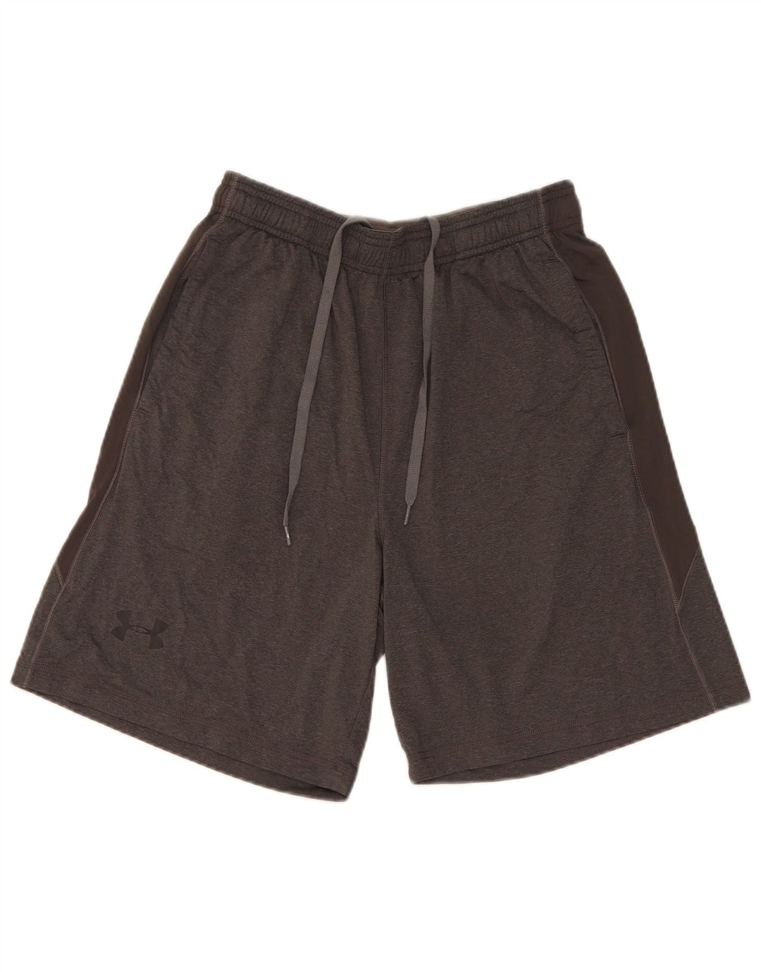 Under Armour Short de Sport Homme Gris Moyen Polyester