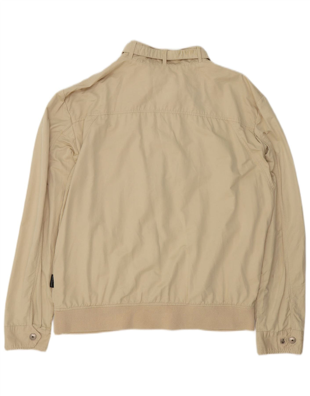 Sergio Tacchini Veste Bomber Homme UK 44 2XL Coton Beige