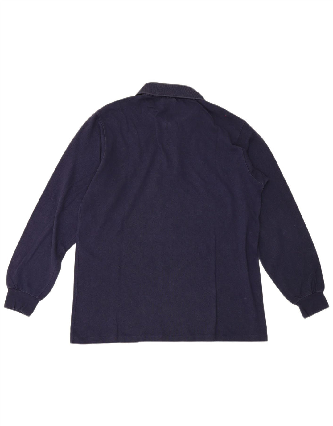 Lacoste Polo à manches longues pour homme Taille 4 Bleu marine moyen
