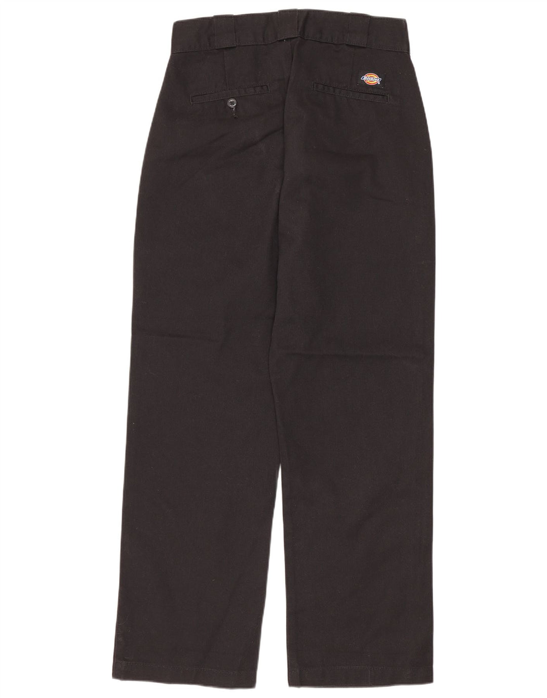 Dickies Pantalon Chino Droit Femme W26 L26 Noir Polyester