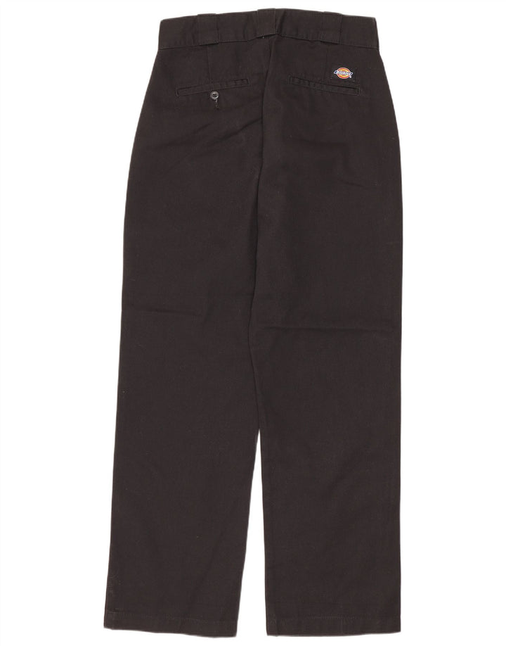Dickies Pantalon Chino Droit Femme W26 L26 Noir Polyester